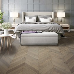 Французская ёлка LOFT OAK Дуб ANTIQUE BURBON Браш Масло Рустик 15х90х450 мм