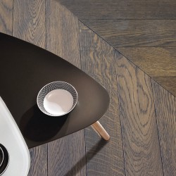 Французская ёлка LOFT OAK Дуб BLACK Браш Масло Рустик 15х90х450 мм